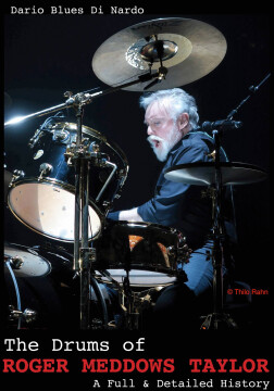The Drums of ROGER MEDDOWS TAYLOR A Full &amp; Detailed History