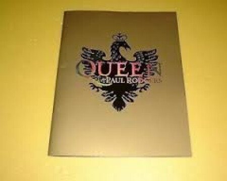 Queen Paul Rodgers 2005 Tourbook