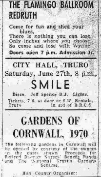 1970 - dagli Smile ai Queen